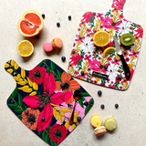 Vivid Garden Blooms Large Chopping Board