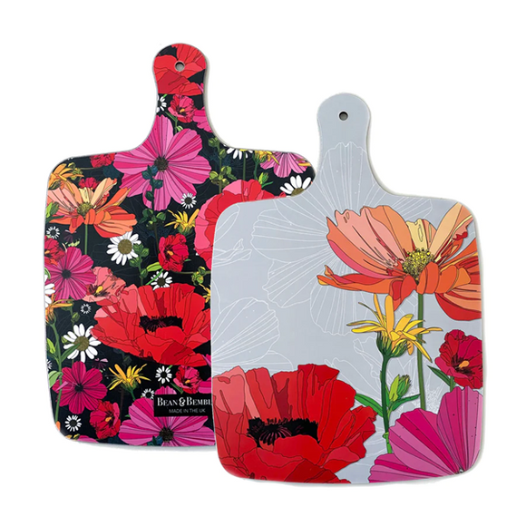 Summer Poppies Large Chopping Board