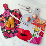 Summer Poppies Large Chopping Board