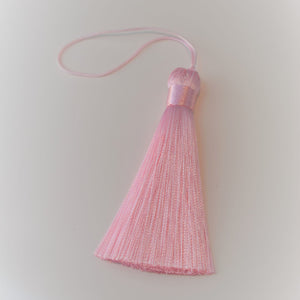 Baby Pink Silky Tassel