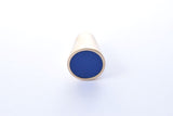 Zink Alloy Cone Shaped Knob - Blue Leather