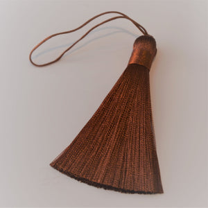 Chocolate Silky Tassel