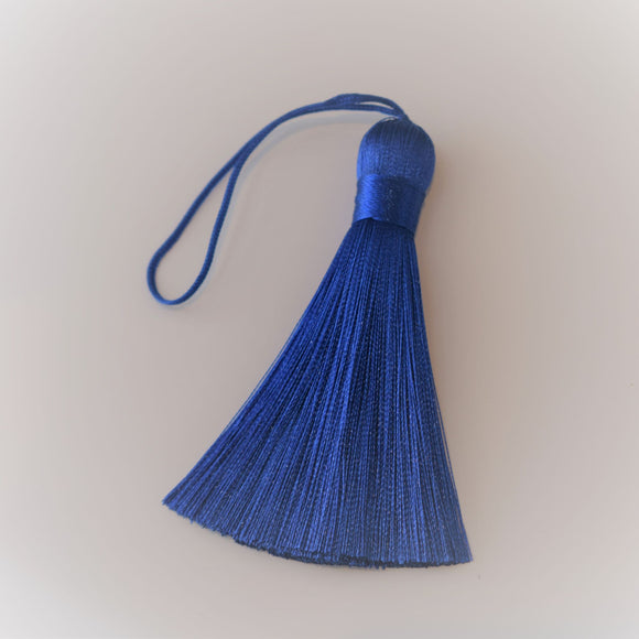 Cobalt Silky Tassel