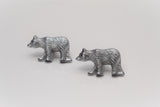 Cast Iron Bear - Silver