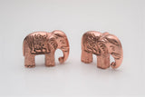 Knob Of The Week - Cast Iron Elephant Knob - Copper