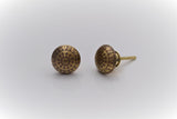 Brass Template Knob - Orient Gold