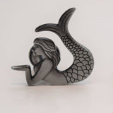 Premium Mermaid Knob - Pewter