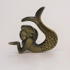 Premium Mermaid Knob - Bronze