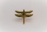 Premium Dragonfly Knob - Old Gold