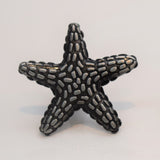 Premium Starfish Knob - Pewter