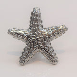 Premium Starfish Knob - Silver