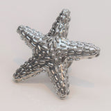 Premium Starfish Knob - Silver