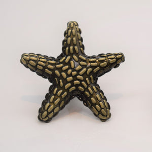 Premium Starfish Knob - Bronze