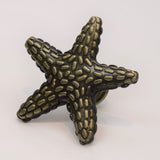 Premium Starfish Knob - Bronze