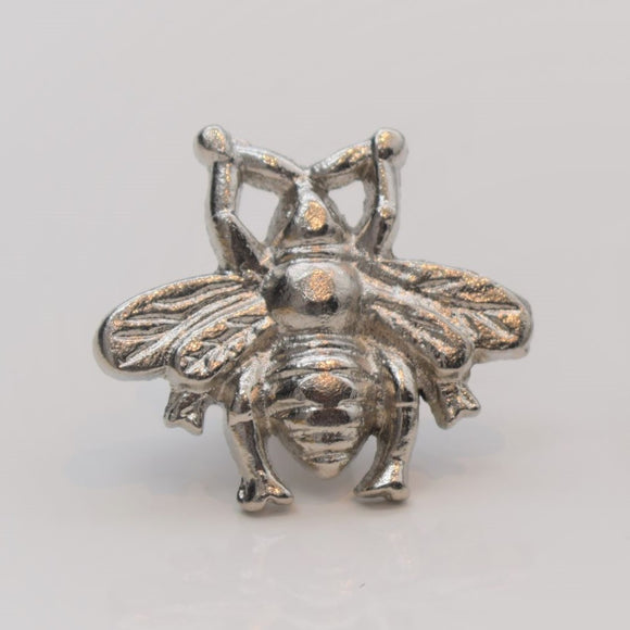 Bee Knob - Silver Finish