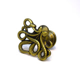 Octopus/Kraken bronze knob