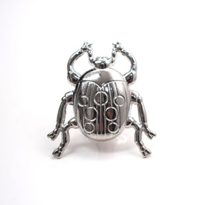 Ladybird Knob - Silver (Premium)