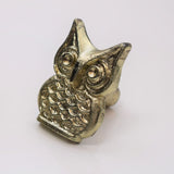 Cast Iron Owl Design A - Gold