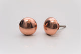 Plain Brass Sheet Knob - Copper