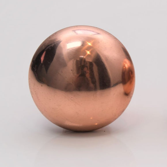 Plain Brass Sheet Knob - Copper