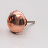 Plain Brass Sheet Knob - Copper