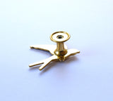 Swallow Knob - Old Gold Finish (Premium)