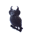 Premium Owl Knob - Black