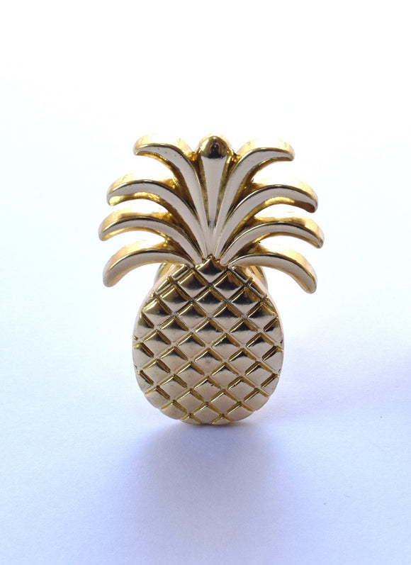 Premium Pineapple Knob - Gold