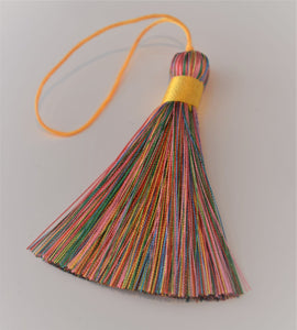 Rainbow Silky Tassel