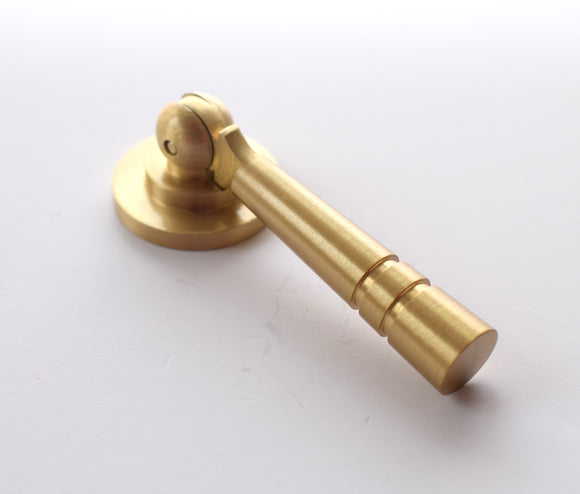 Solid Brass Pull - Brushed Brass