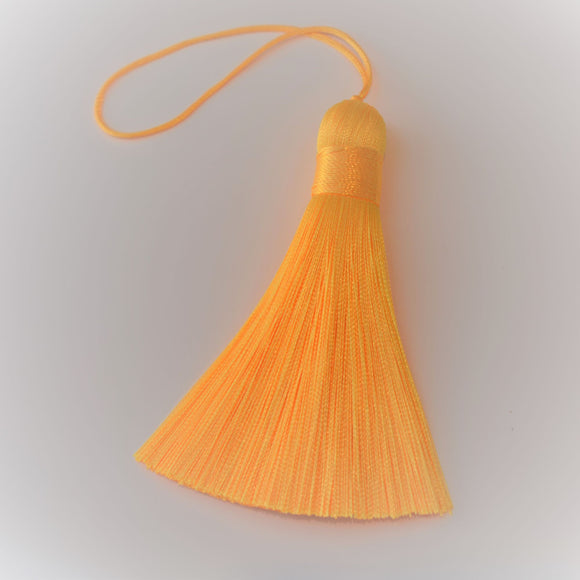 Sunshine Yellow Silky Tassel