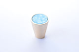 Zink Alloy Cone Shaped Knob - The Aurora Light Blue